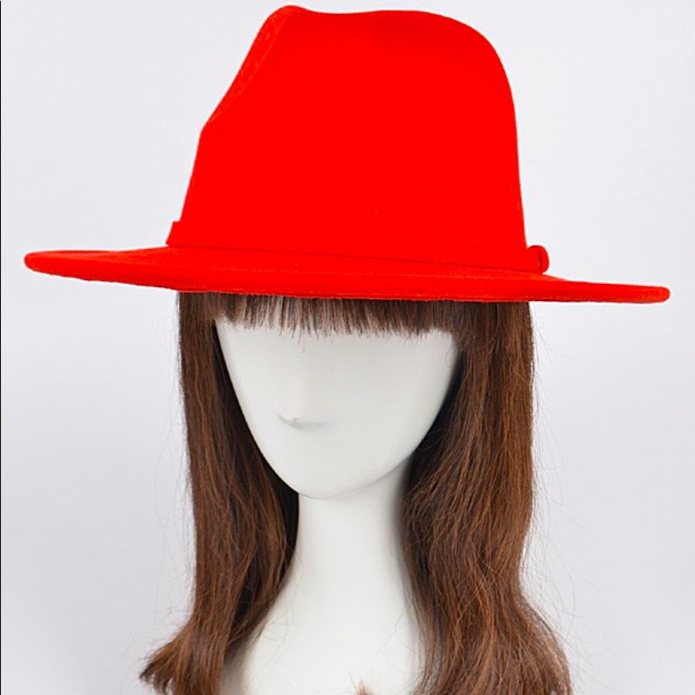 Red Fedora Hat 🎩